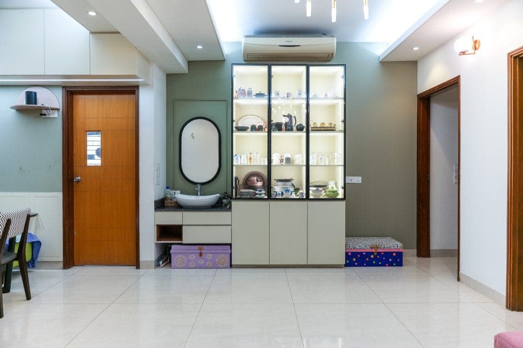 Bright, carefully finished home interior