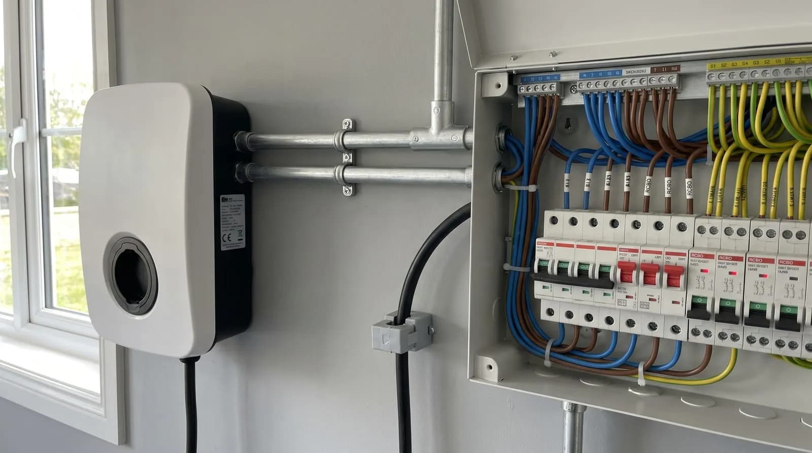 Data Cabling & EV Charger Setup